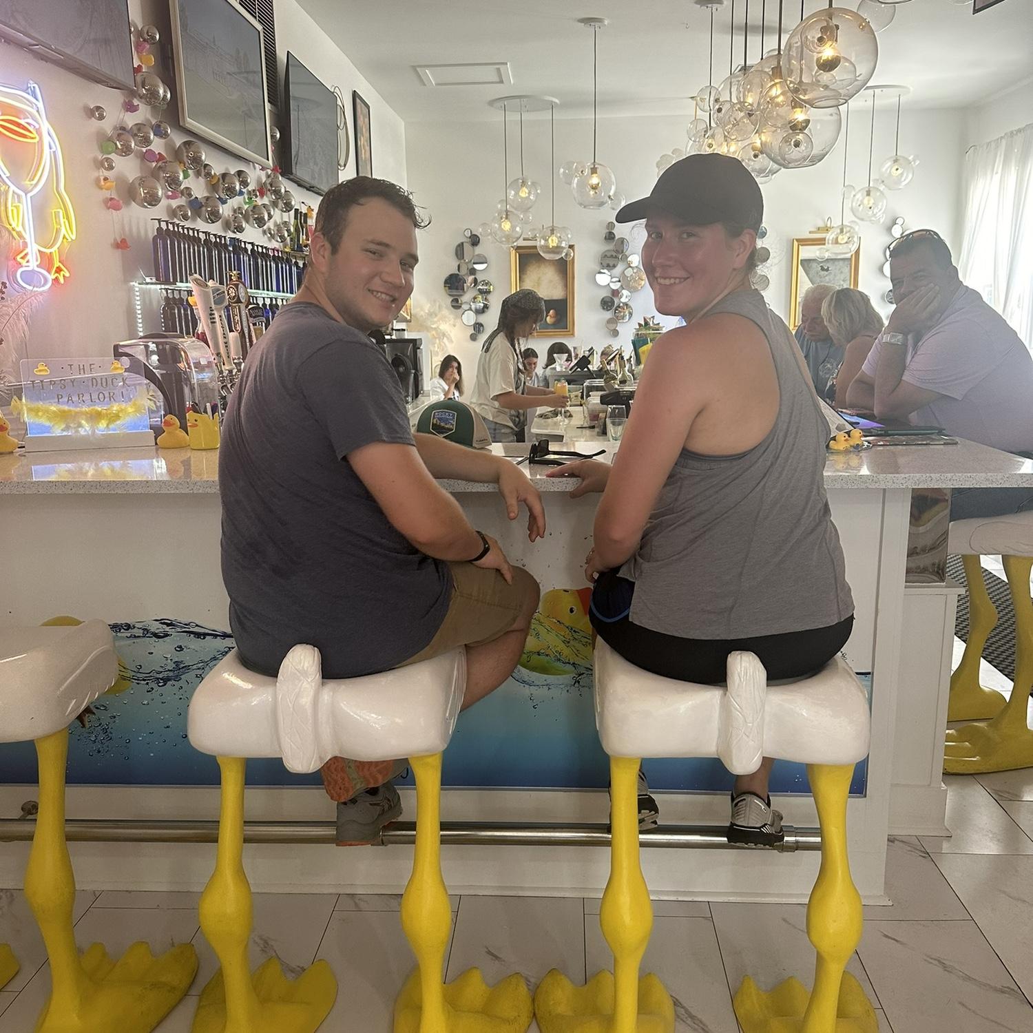 The Tipsy Duck Bar during a St. Augustine visit.