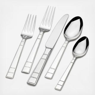 Clover 65-Piece Flatware Set, Service for 12