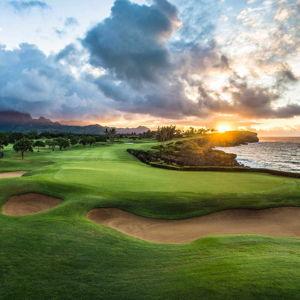 Golf on our Honeymoon in Hawaii
