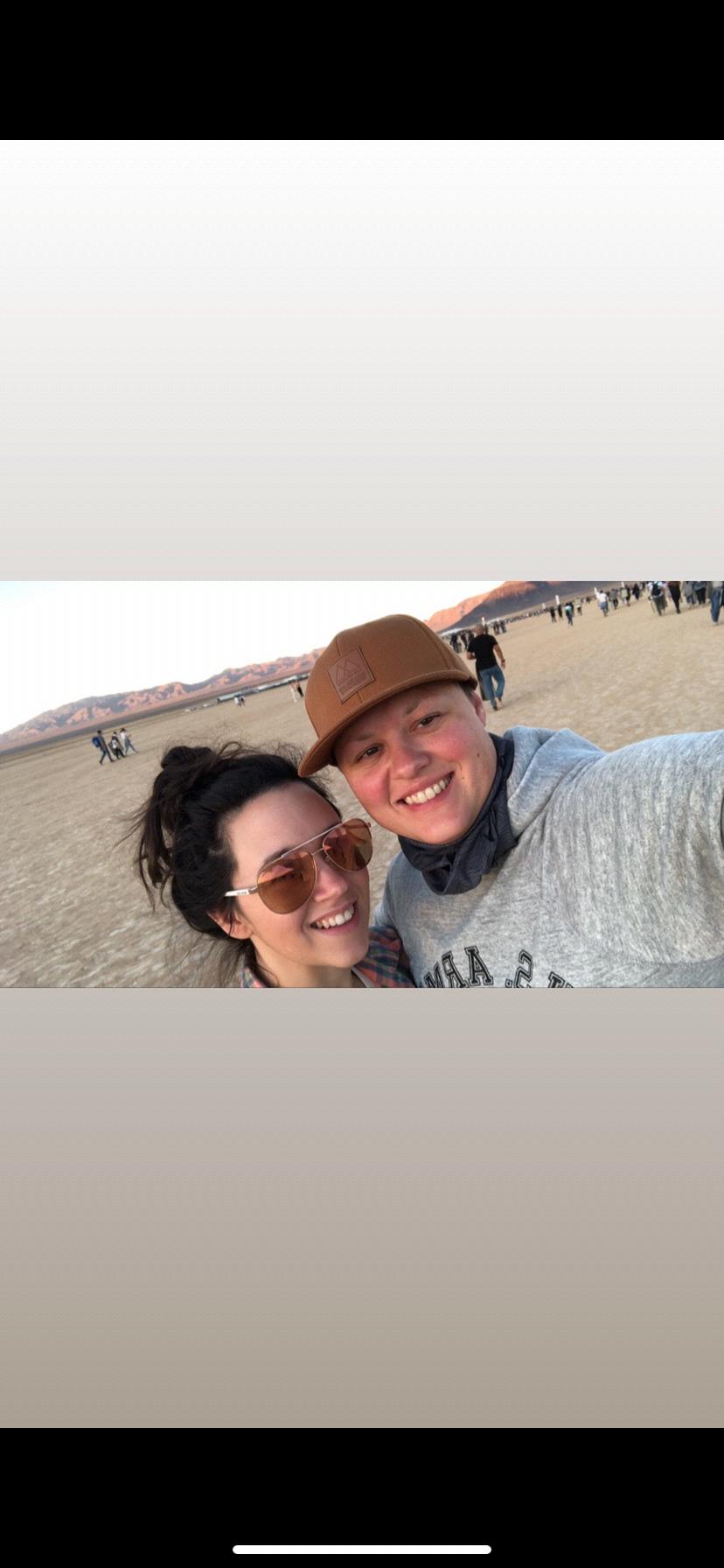 In the Vegas desert for the Rise Mojave Festival 2019