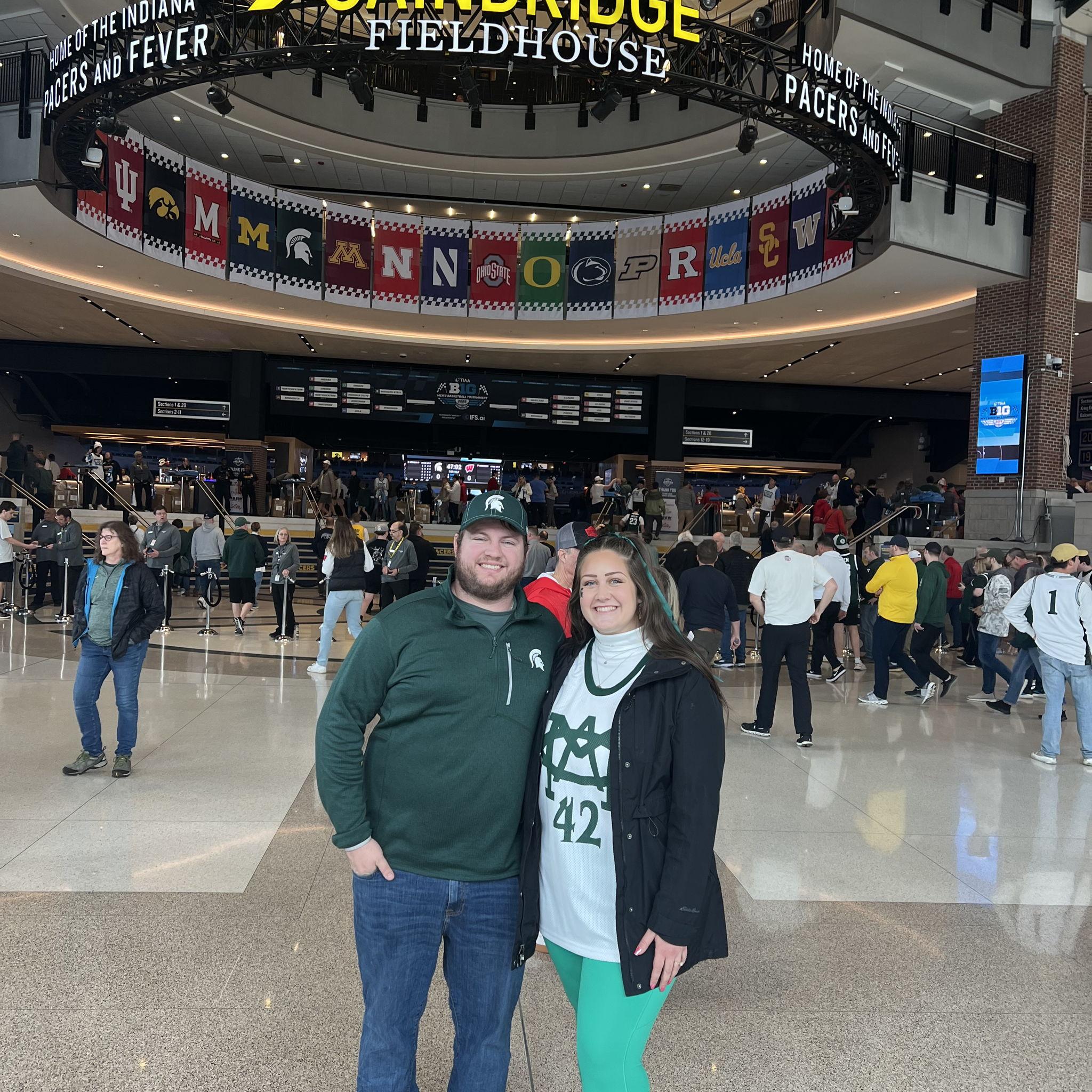 March 15, 2025. MSU Basketball Game.