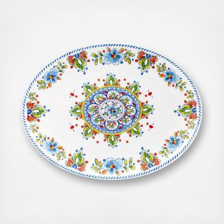 Madrid BPA Free Melamine Oval Platter