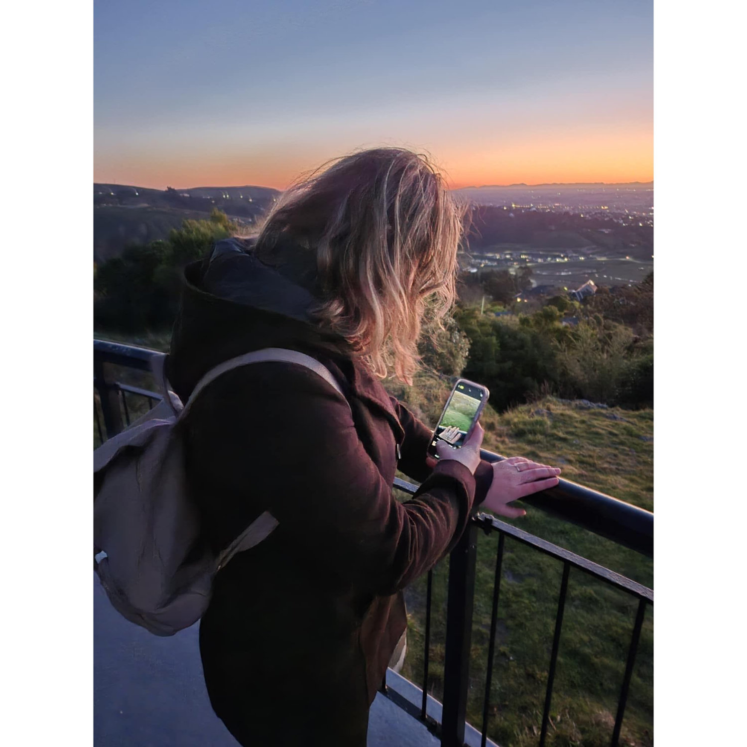 Got a picture of me admiring the ring :)