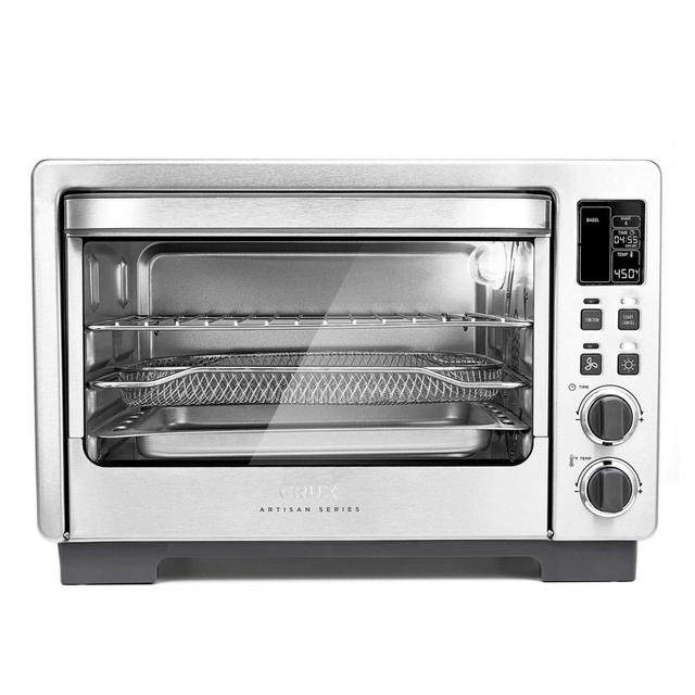 CRUX® Artisan Series 6 Slice Digital Air Frying Toaster Oven