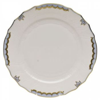 Princess Victoria Light Blue Dinner Plate