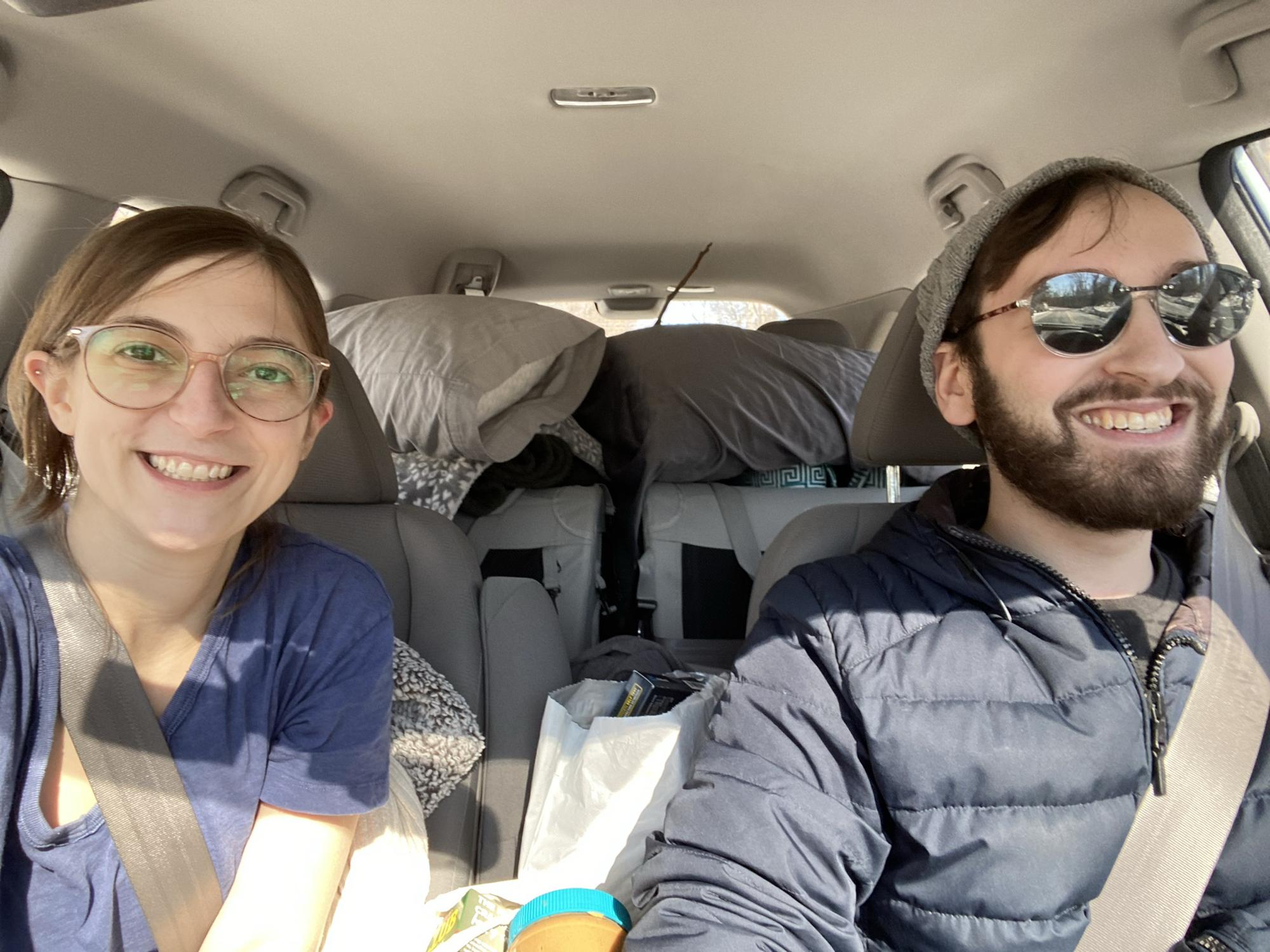 First cross country move, March 2022
