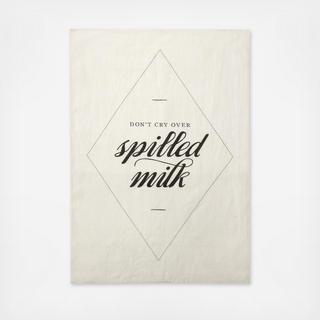 Spilled Milk Tea Towel