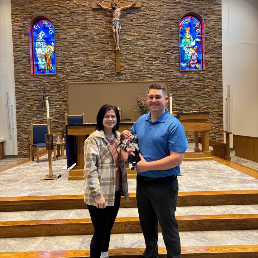 First Mass as a family of 3❤️