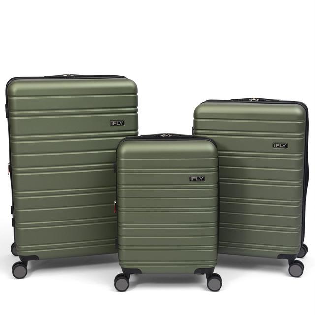 iFLY Hard Sided Luggage Jetway 3 piece set