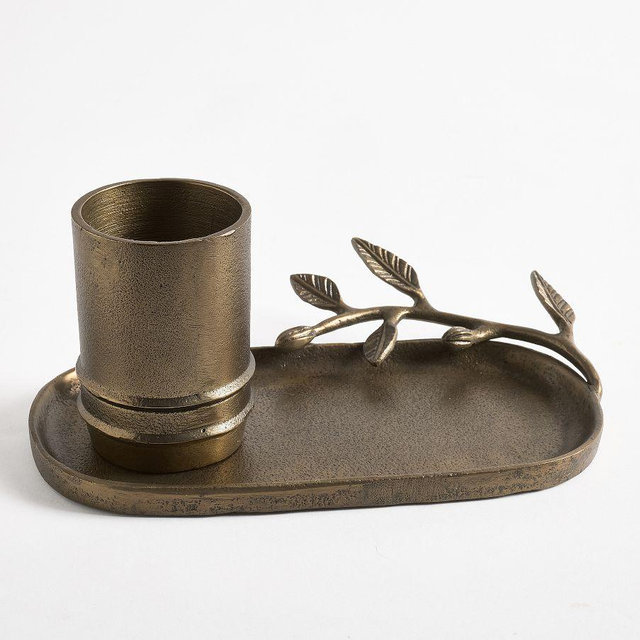 Botanical Pencil Cup & Tray Set