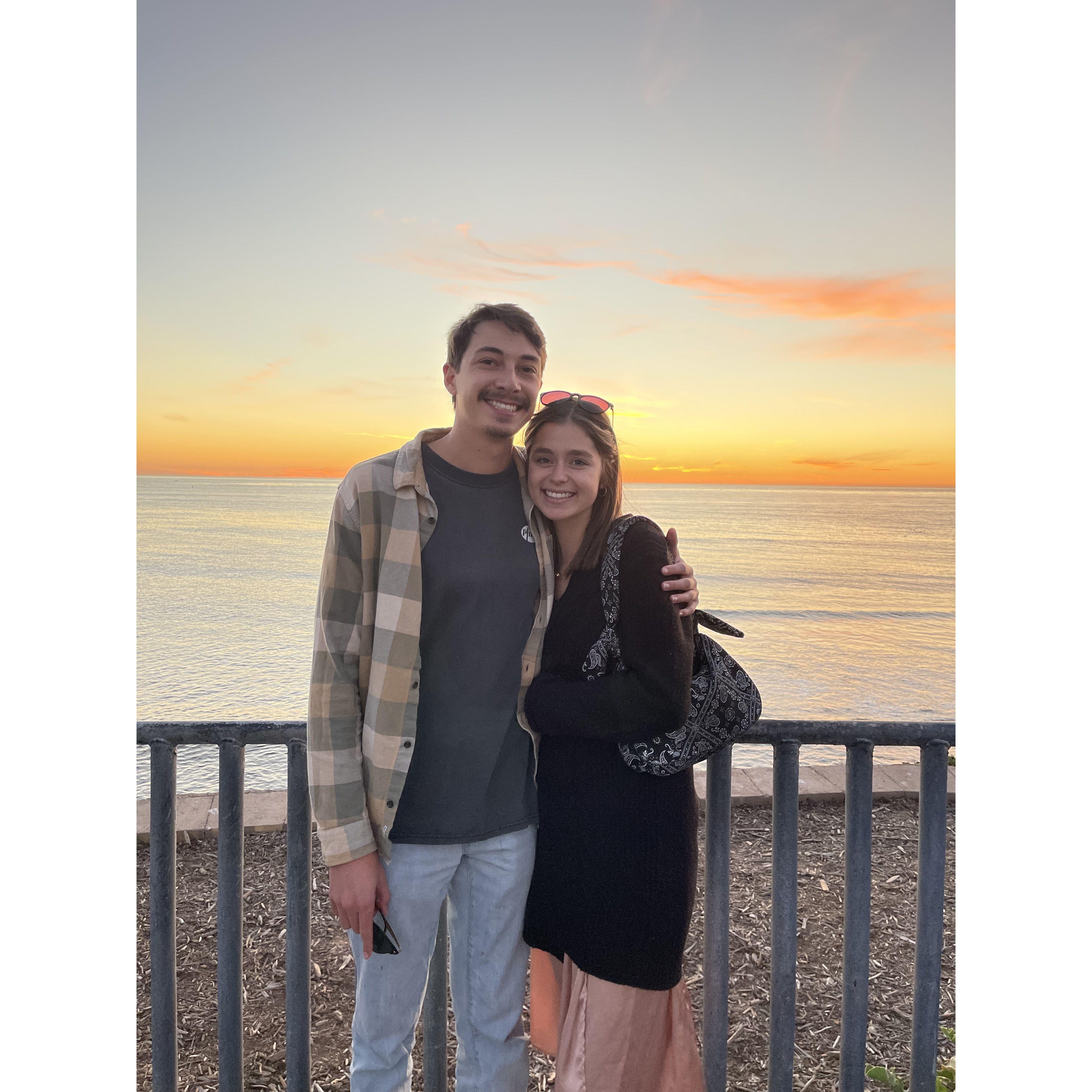 November 2021 - San Diego sunsets.