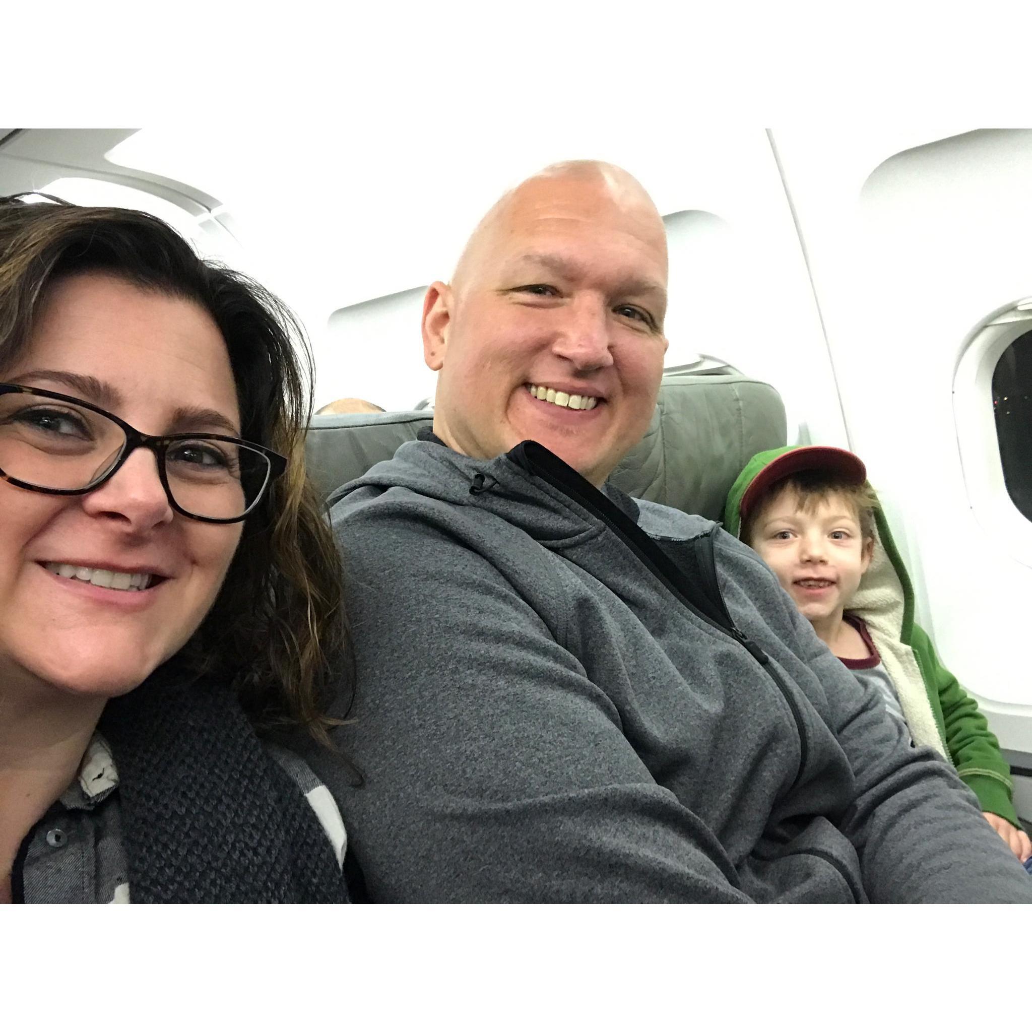 Plane rides.. NY to Tampa (2017)