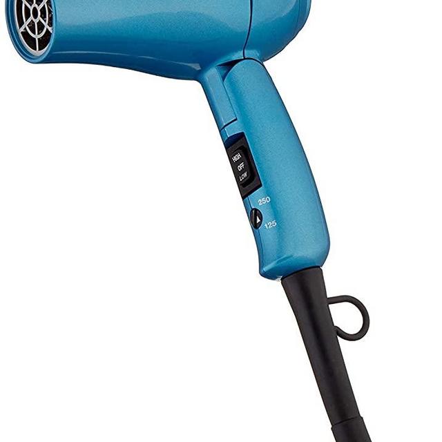 BaBylissPRO Nano Titanium Travel Dryer, Blue