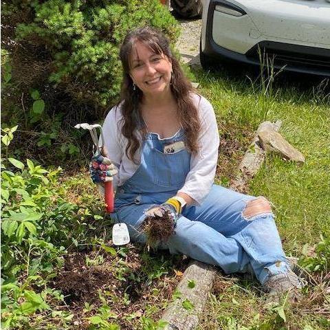 Planting the seeds of our new life in Cooperstown, New York.