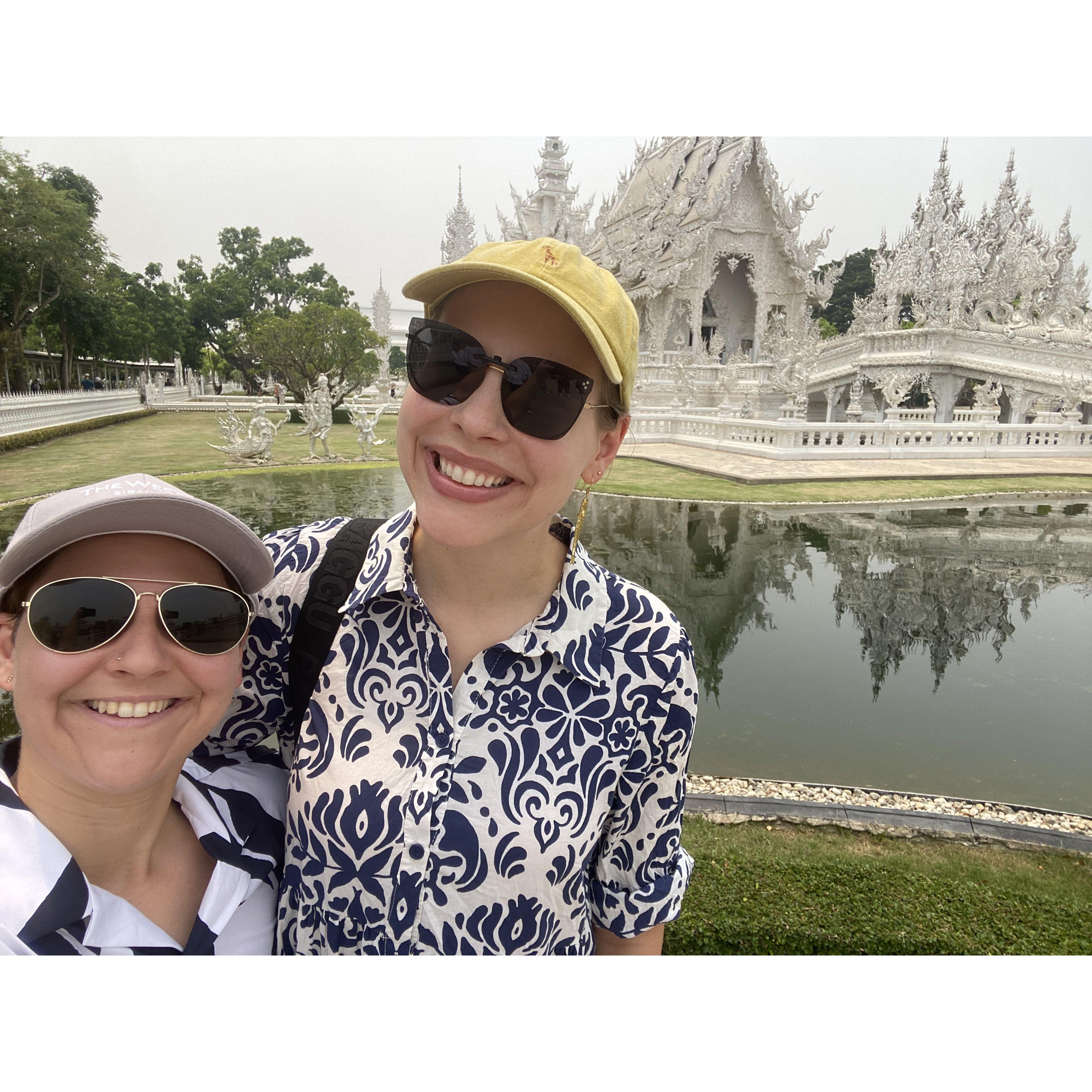 The White Temple was a stunning work of art in Northern Thailand.