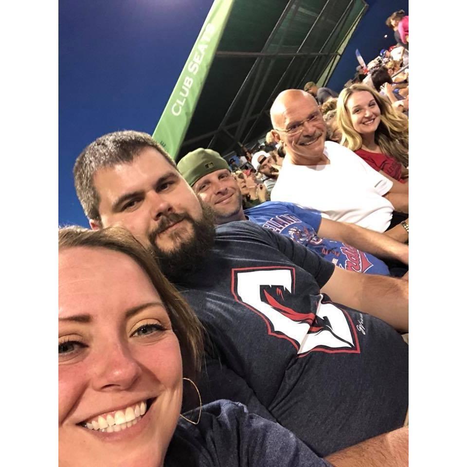Spring training game in Arizona!