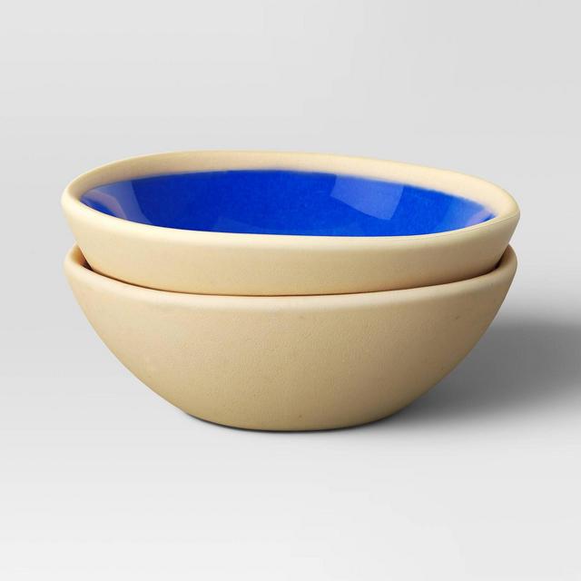 2pk 4oz Mini Snack Bowl Set Berry/Blue - Threshold™