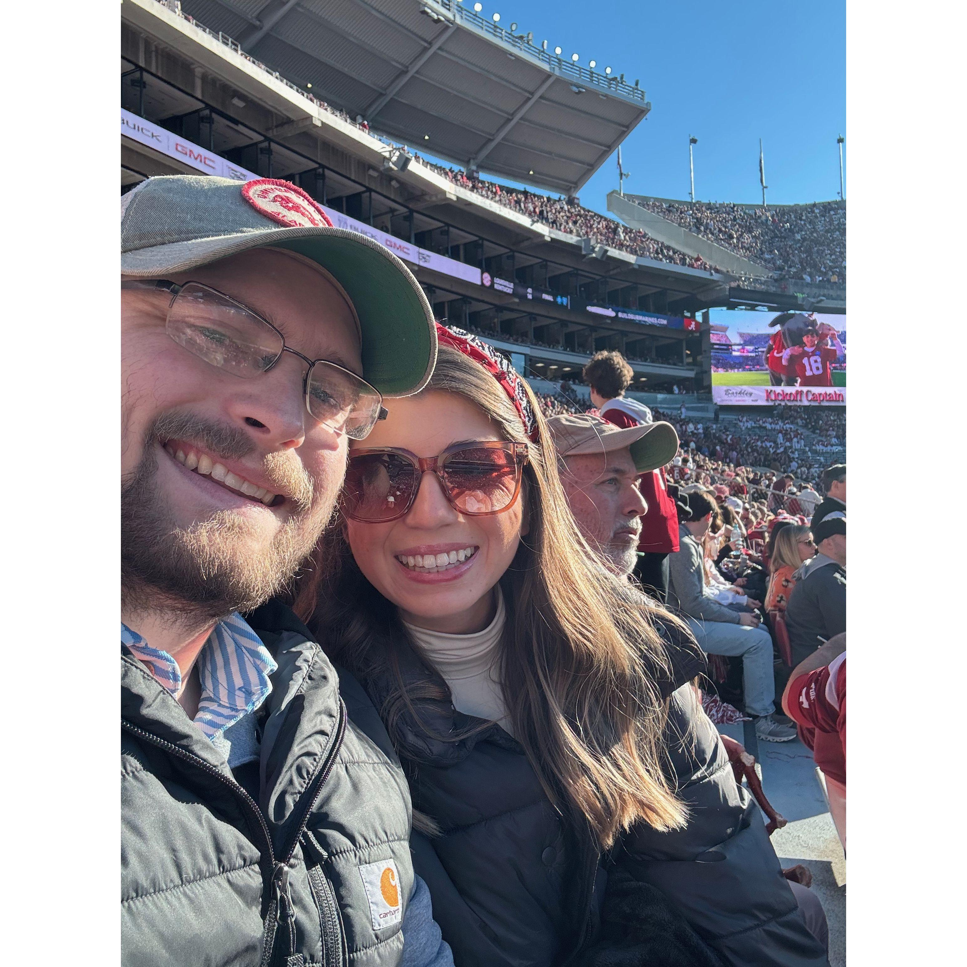 Roll Tide! Too many more Bama Games!