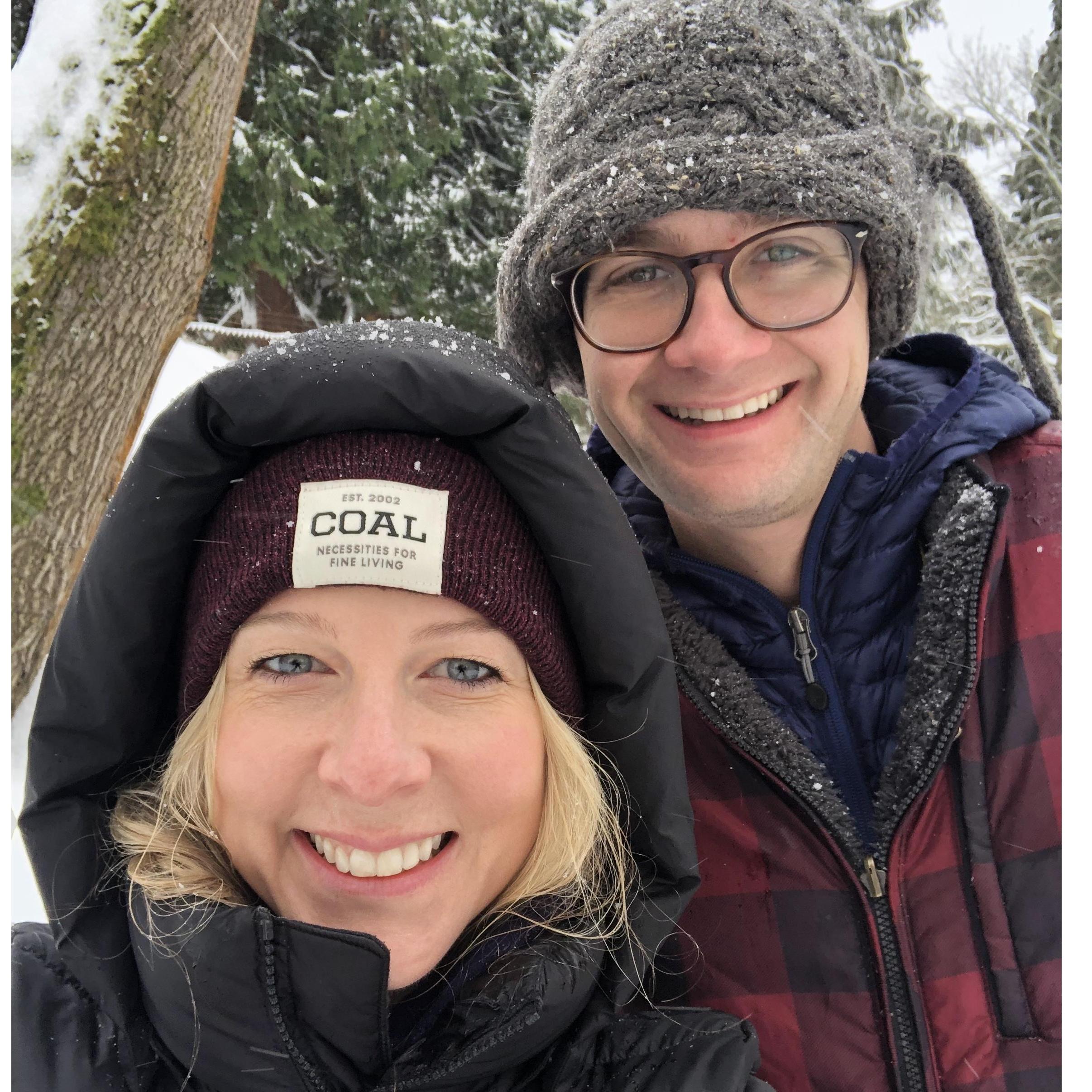Never snows in seattle btw…