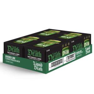 Liquid Death Severed Lime 4x 6 Pack (12 oz Cans)