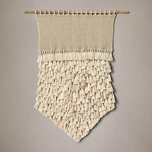 Restoration Hardware Jumbo Jute Wall Hanging