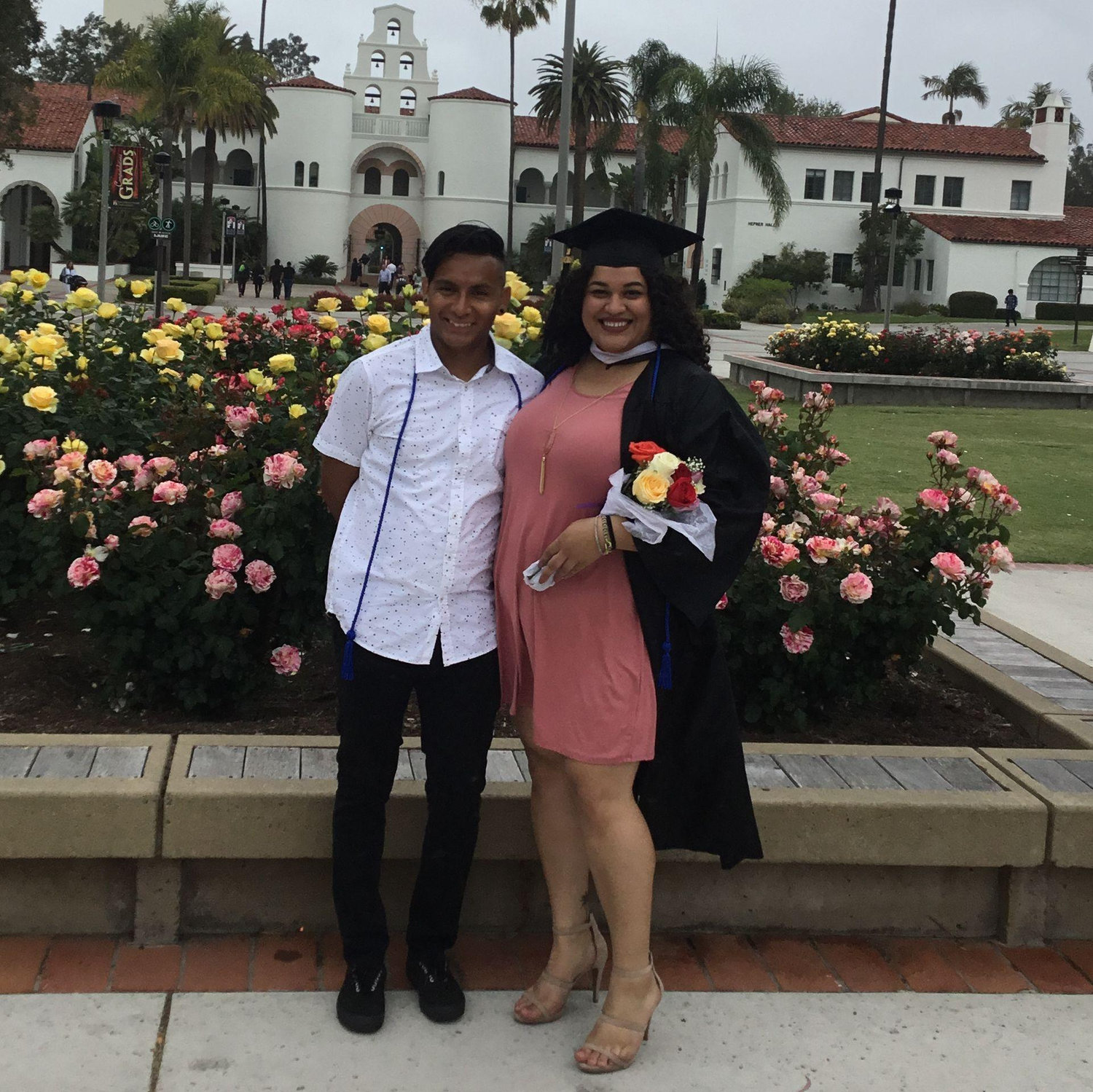 Her Master's Graduation