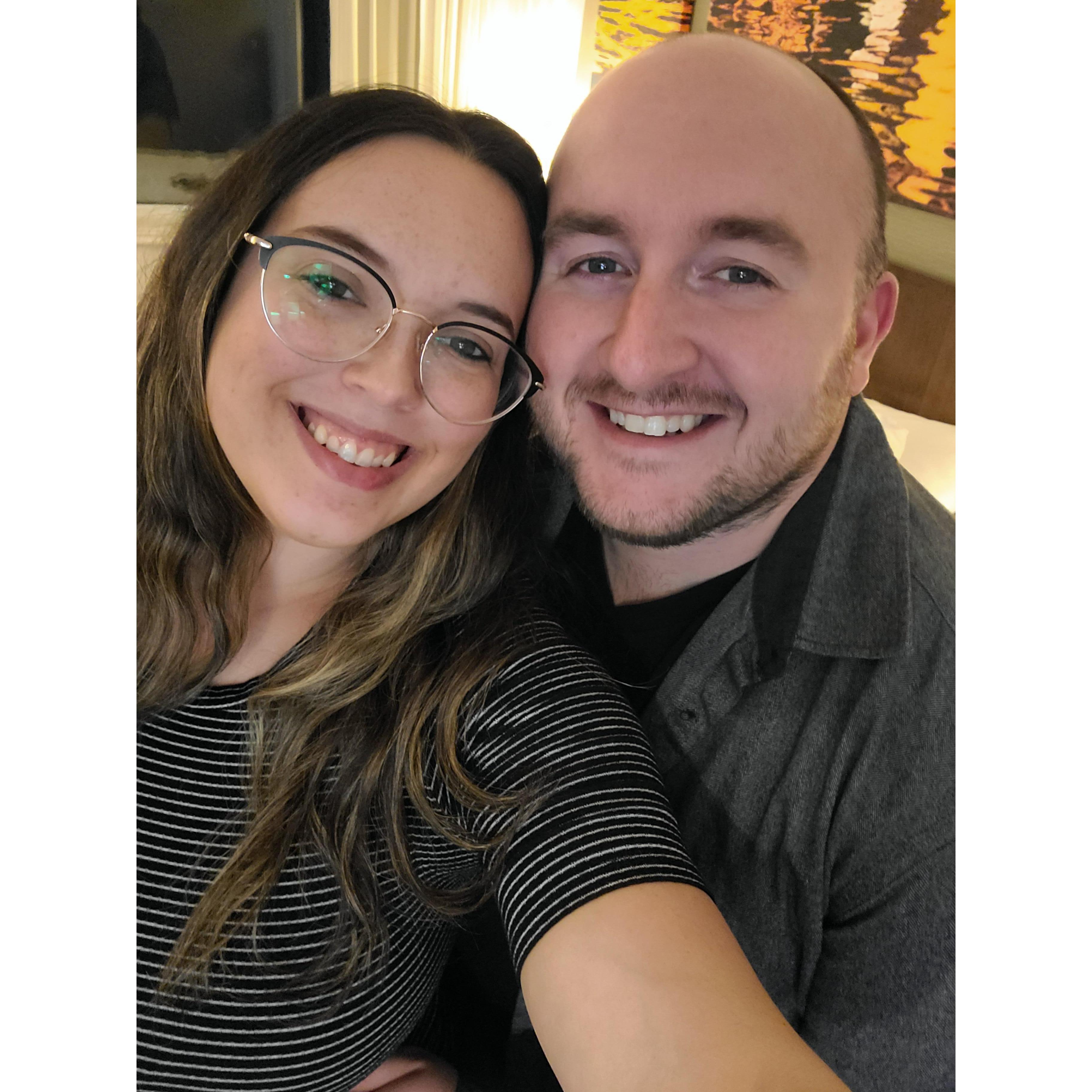 A pair of proud almost-parents!
