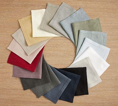 Belgian Linen Napkins - Set of 12 LODEN