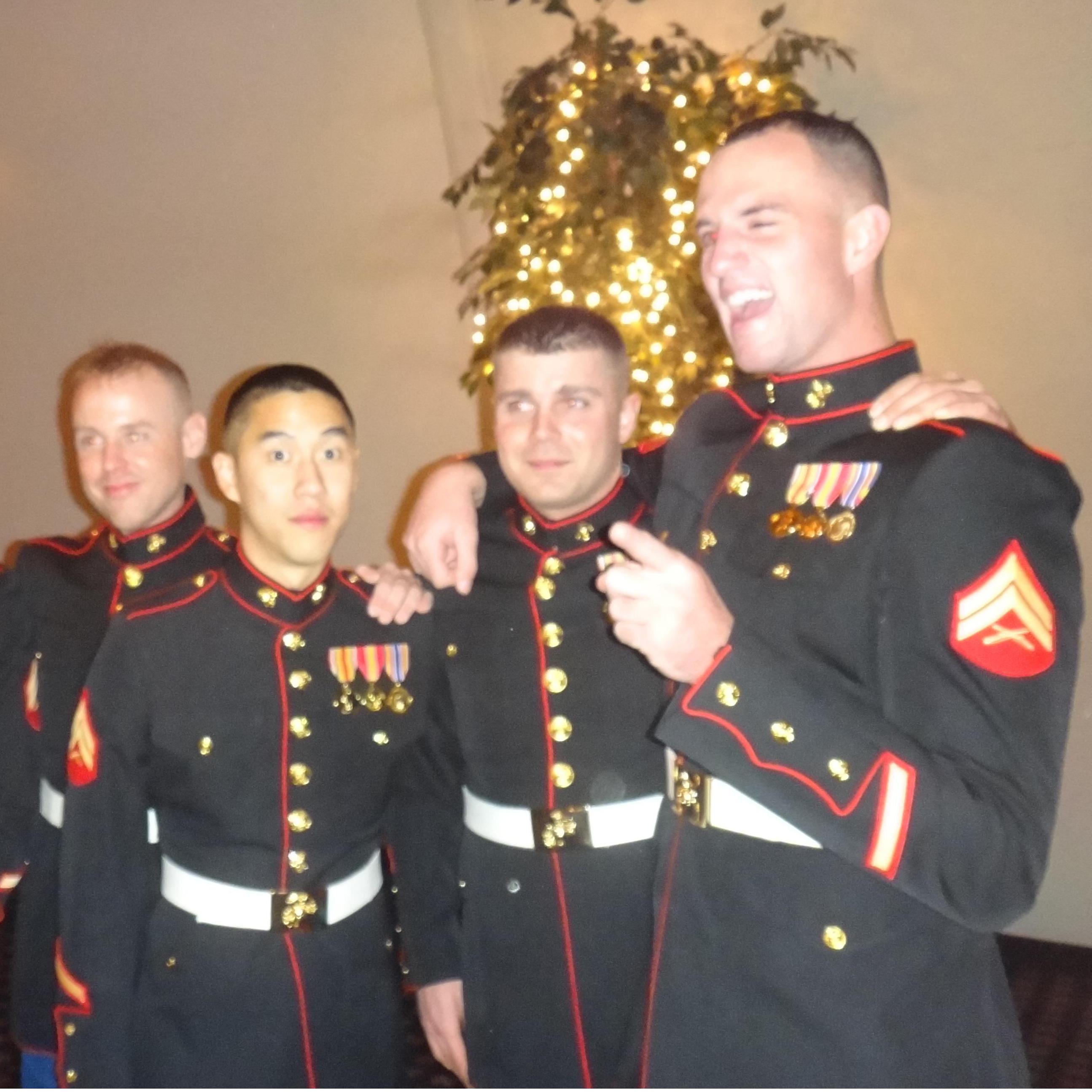 Kevin at the Marine Corp Ball 2012