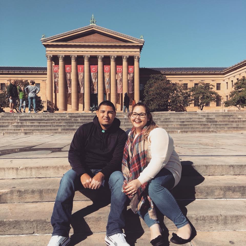One of our first dates!