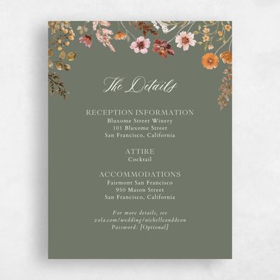 Dark Sage, Green Wedding Enclosure - Viva