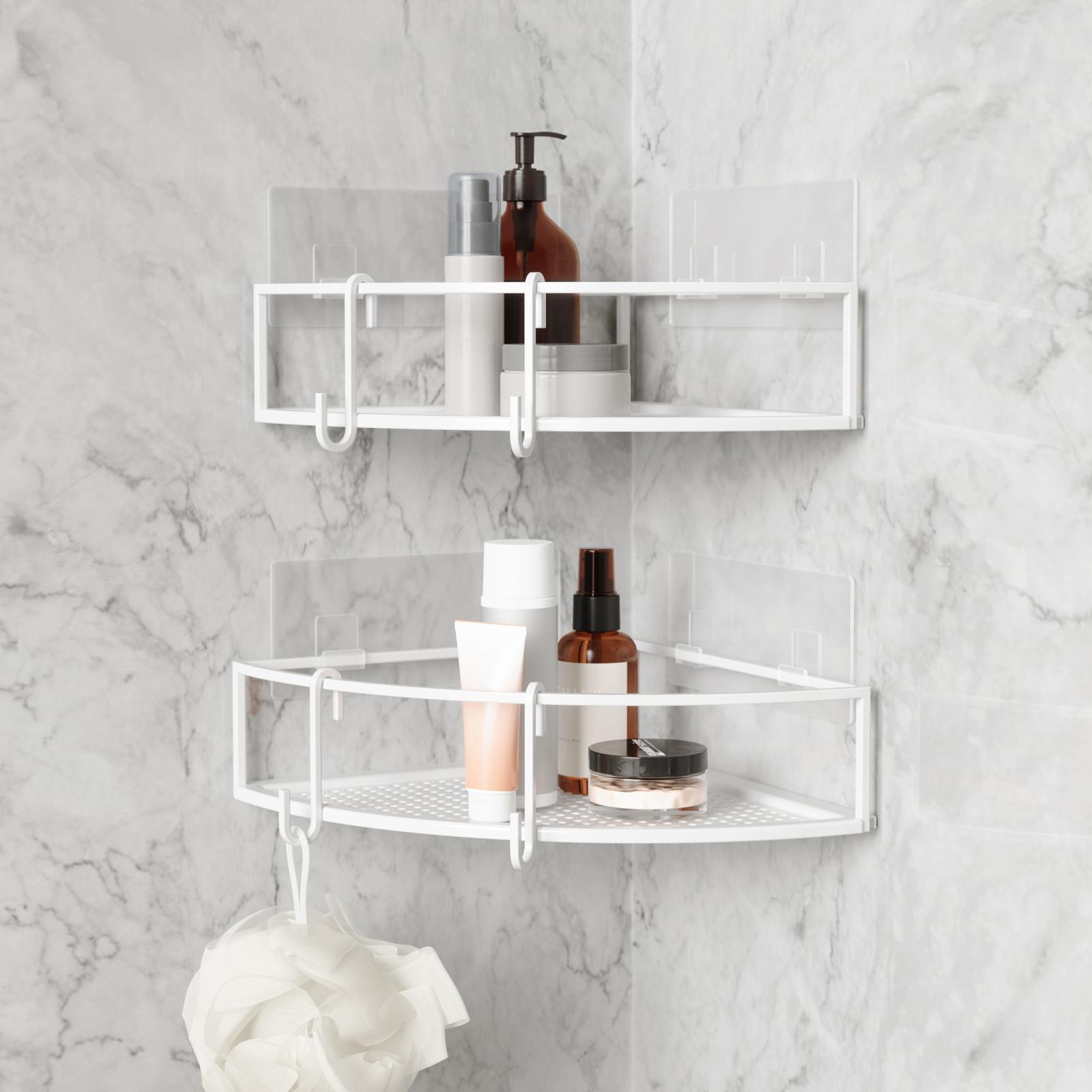 Crate&Barrel Umbra Cubiko Black Hanging Shower Caddy