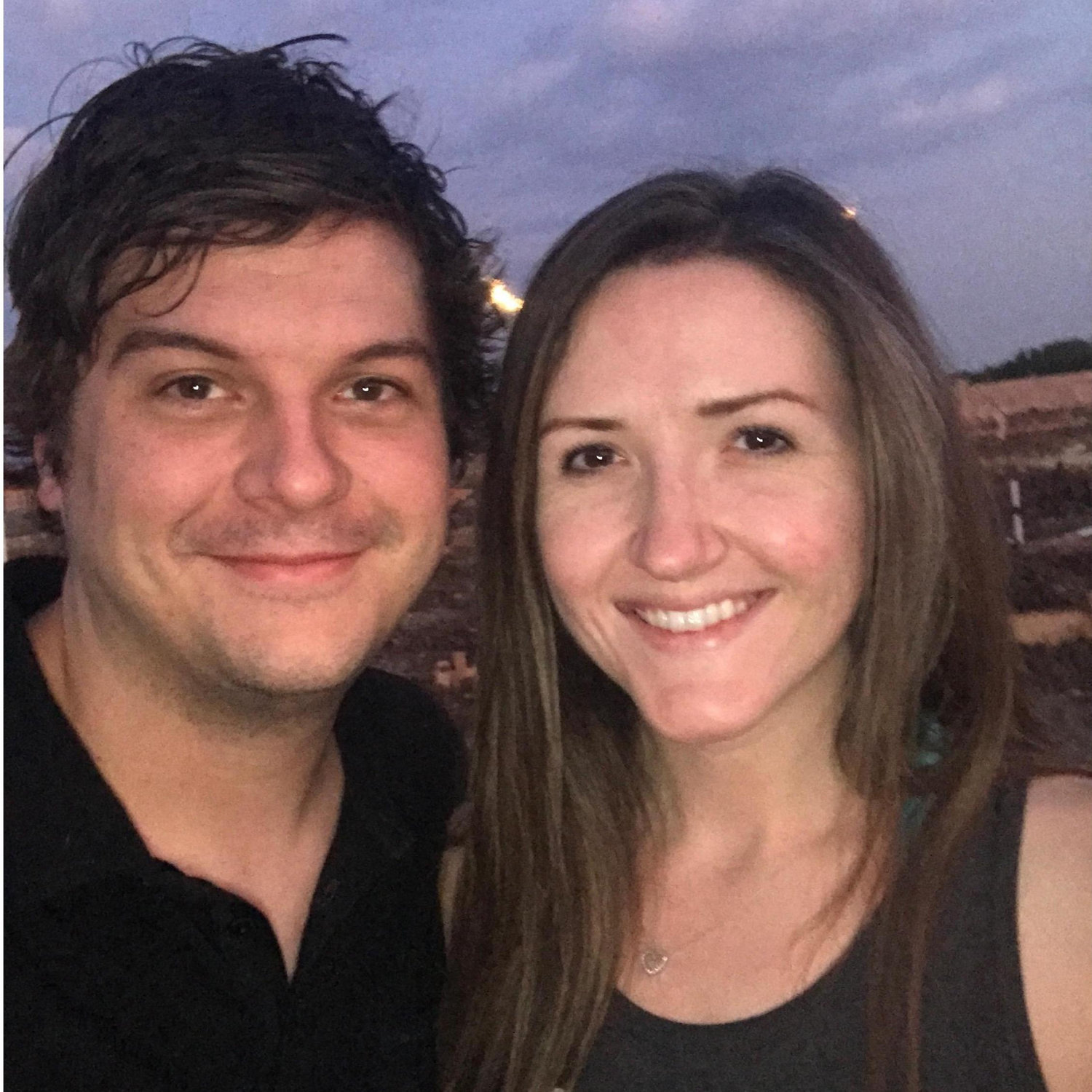Little did Amanda know that this was the site where Evan would one day propose!