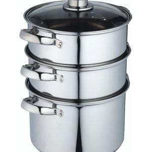 קנה Kitchencraft סיר אידוי עמיד בשלושה חלקים מפלדת אל-חלד from Next Israel