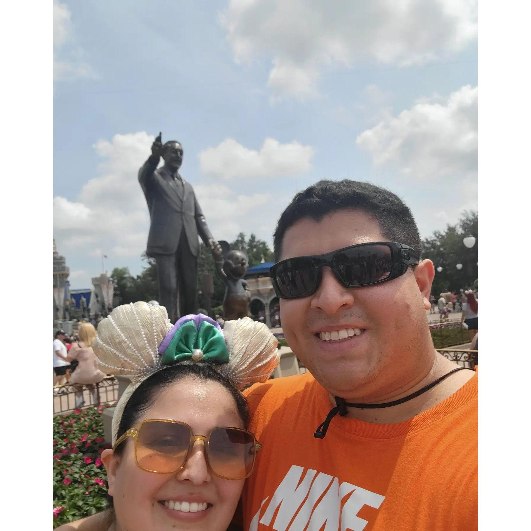 We went to Disney World with our families