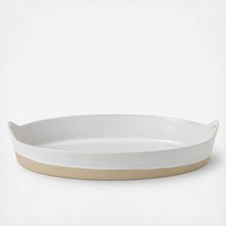 Flat Serving Bowl