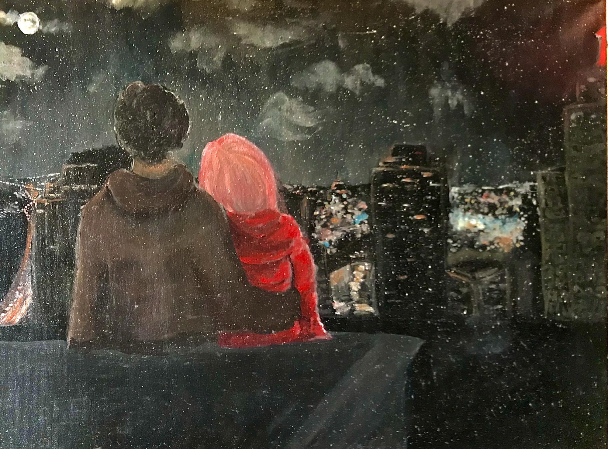 A painting of the first date (December 2020)