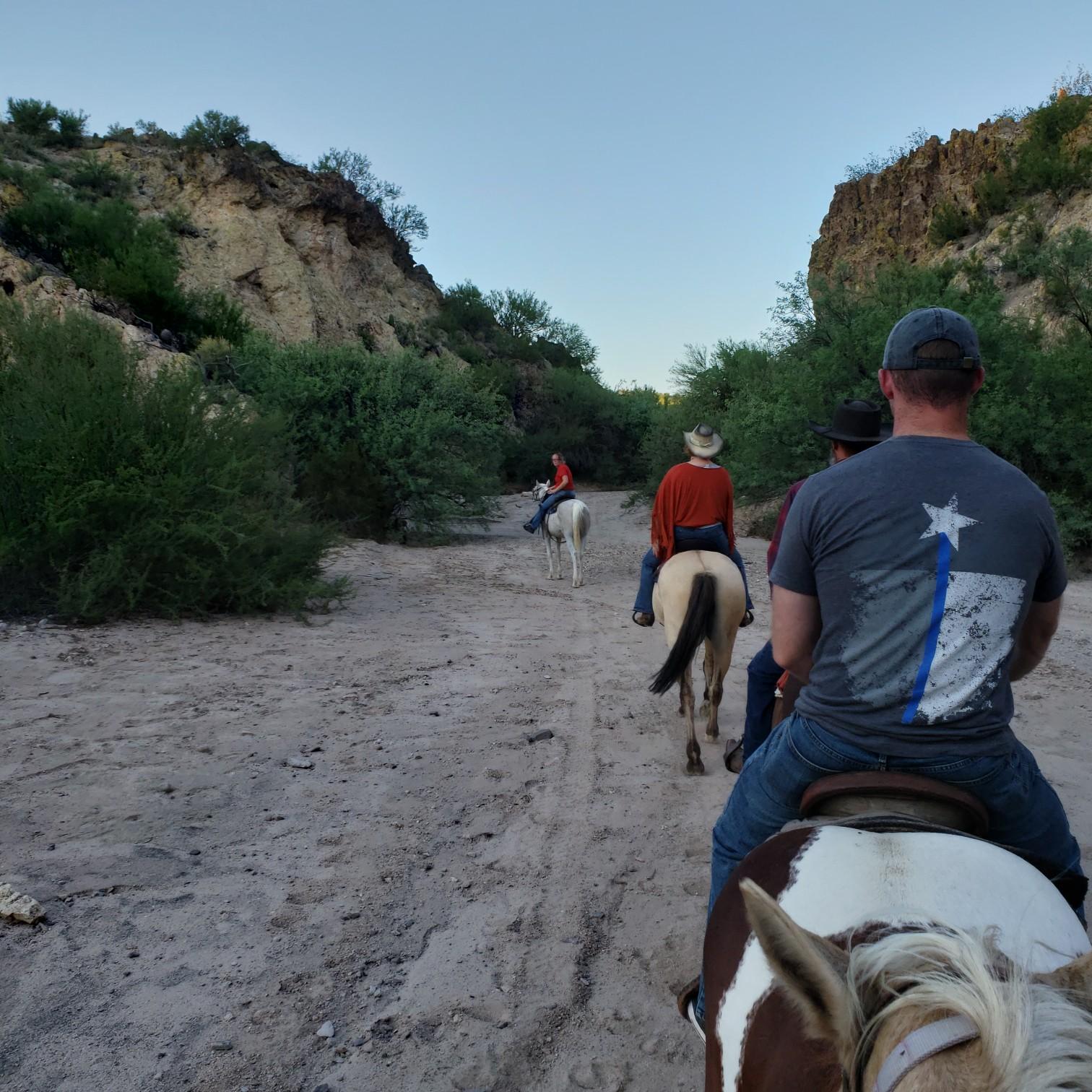 Horseback riding in Wickenburg Arizona