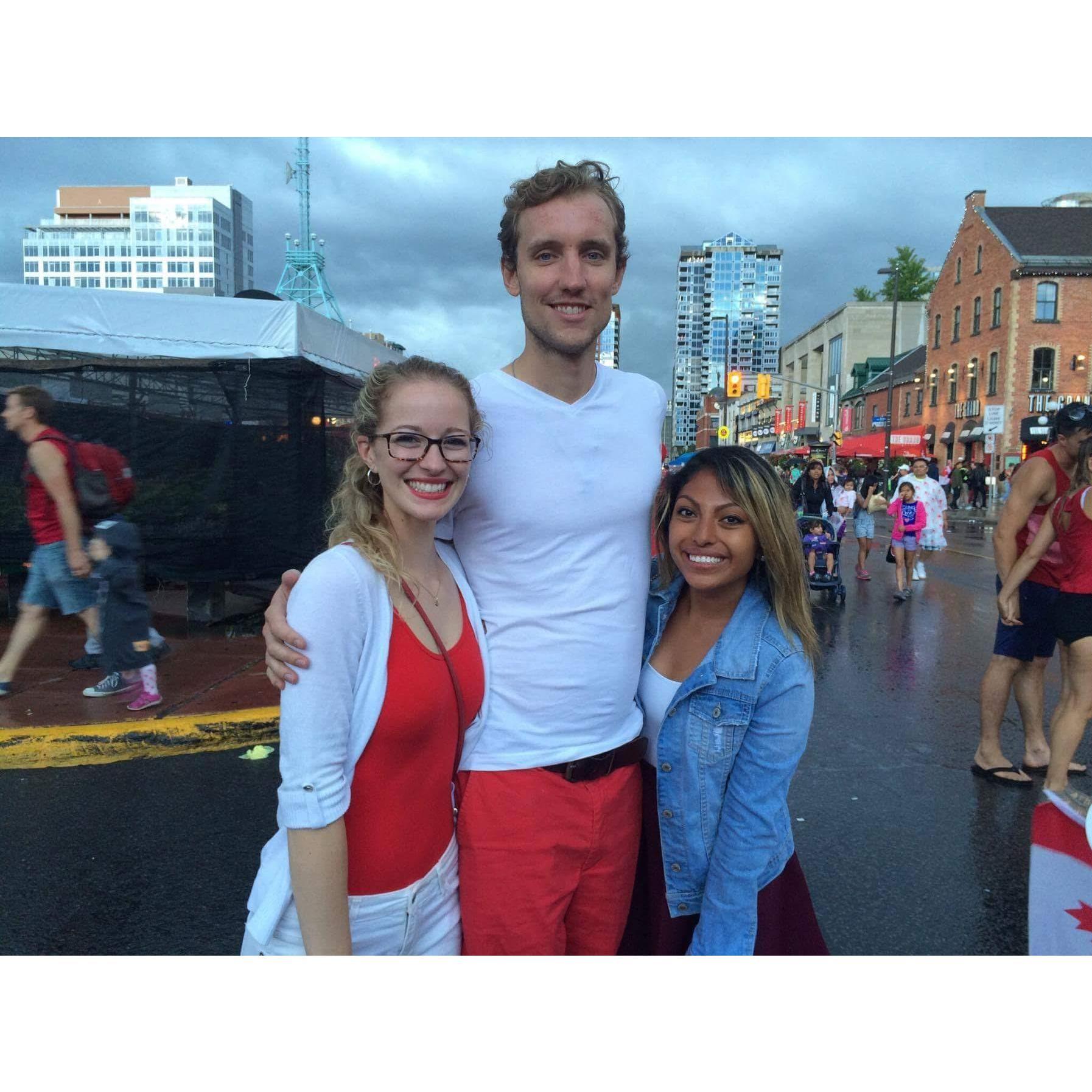 Valerie, Andrew, & Serita