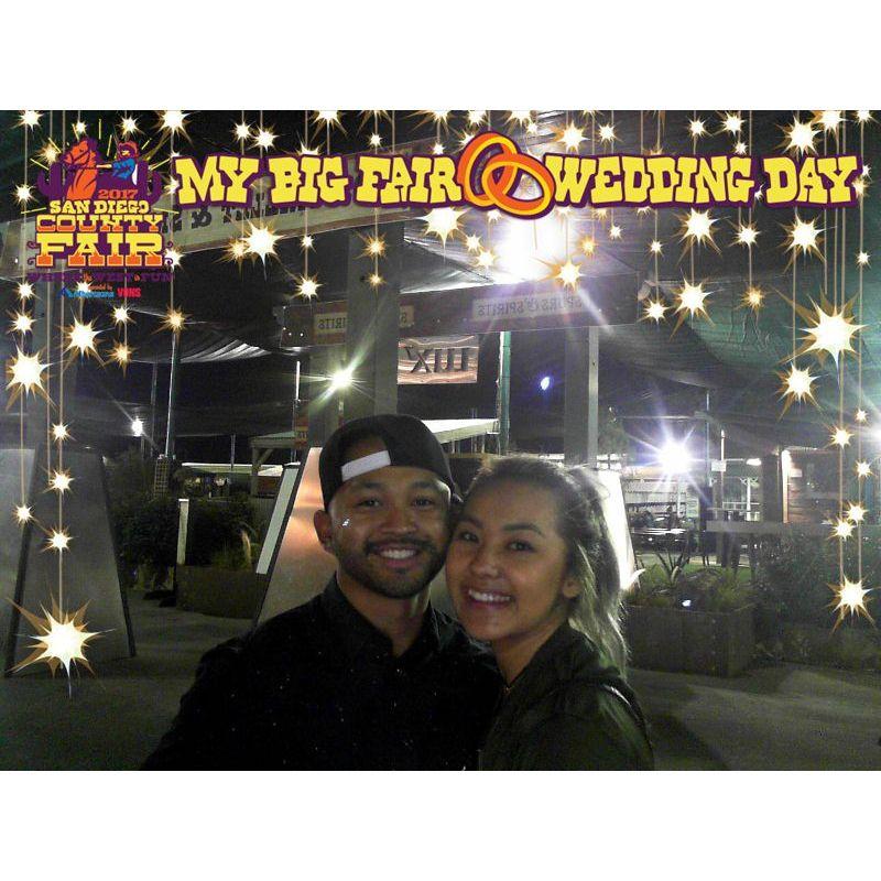 Six years ago, we took this photo at the SD Fair.