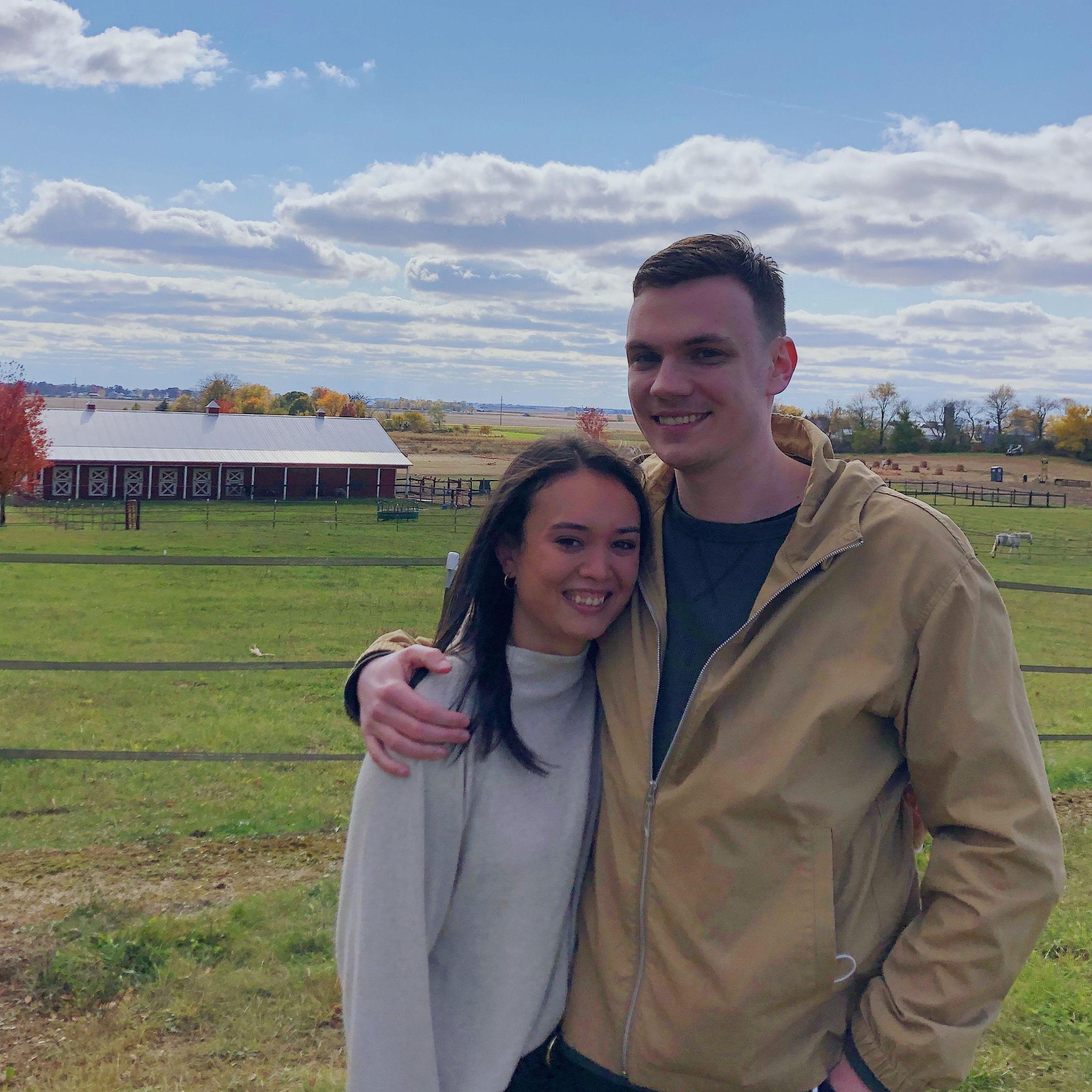 Kuiper’s family farm for apple picking in the fall.