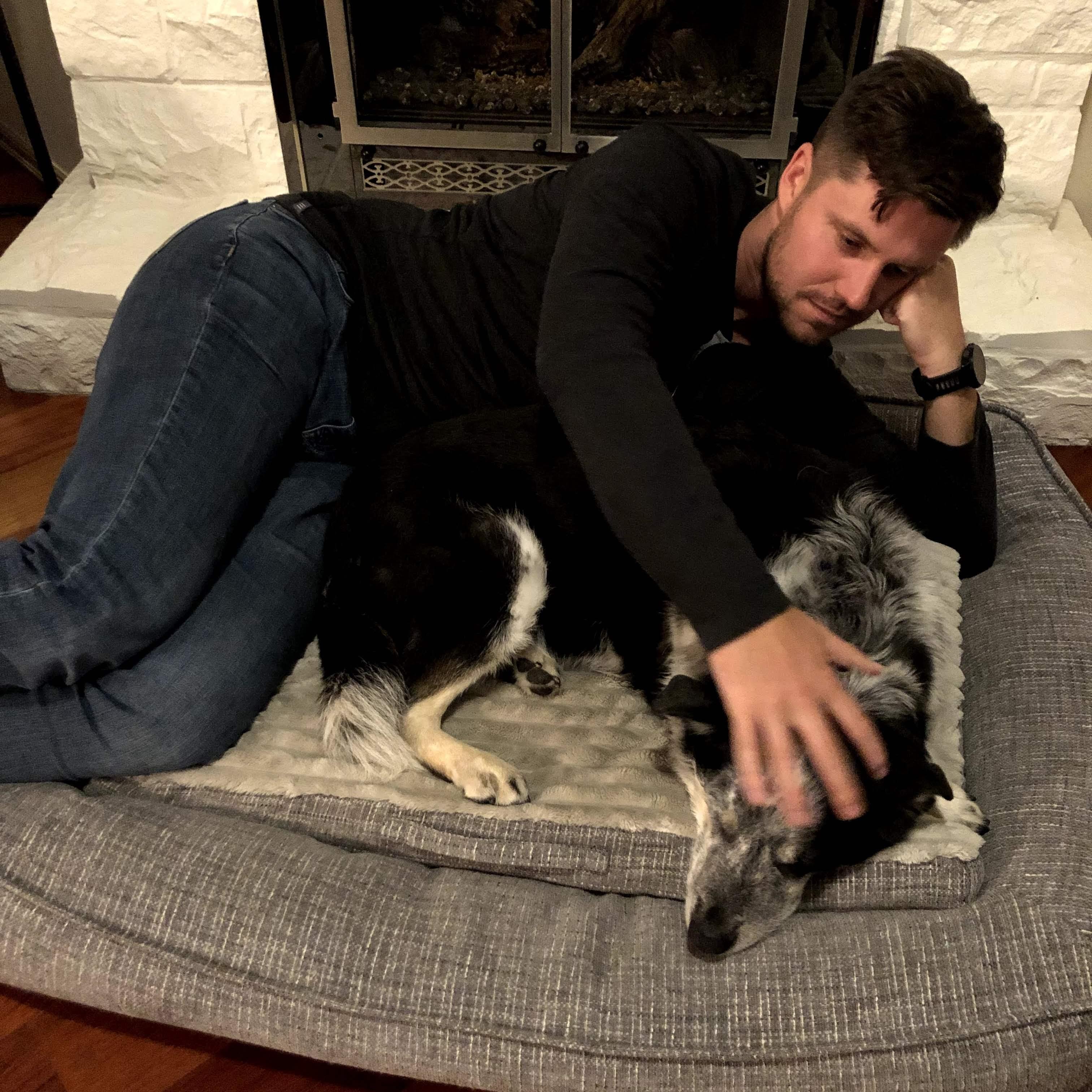 Mark and his nephew, Bruno. 2022.