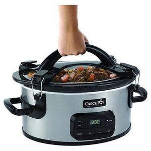 Crock-Pot® Single Hand Cook & Carry® 6 Qt.Oval Slow Cooker - SCCPVZ600EC-S