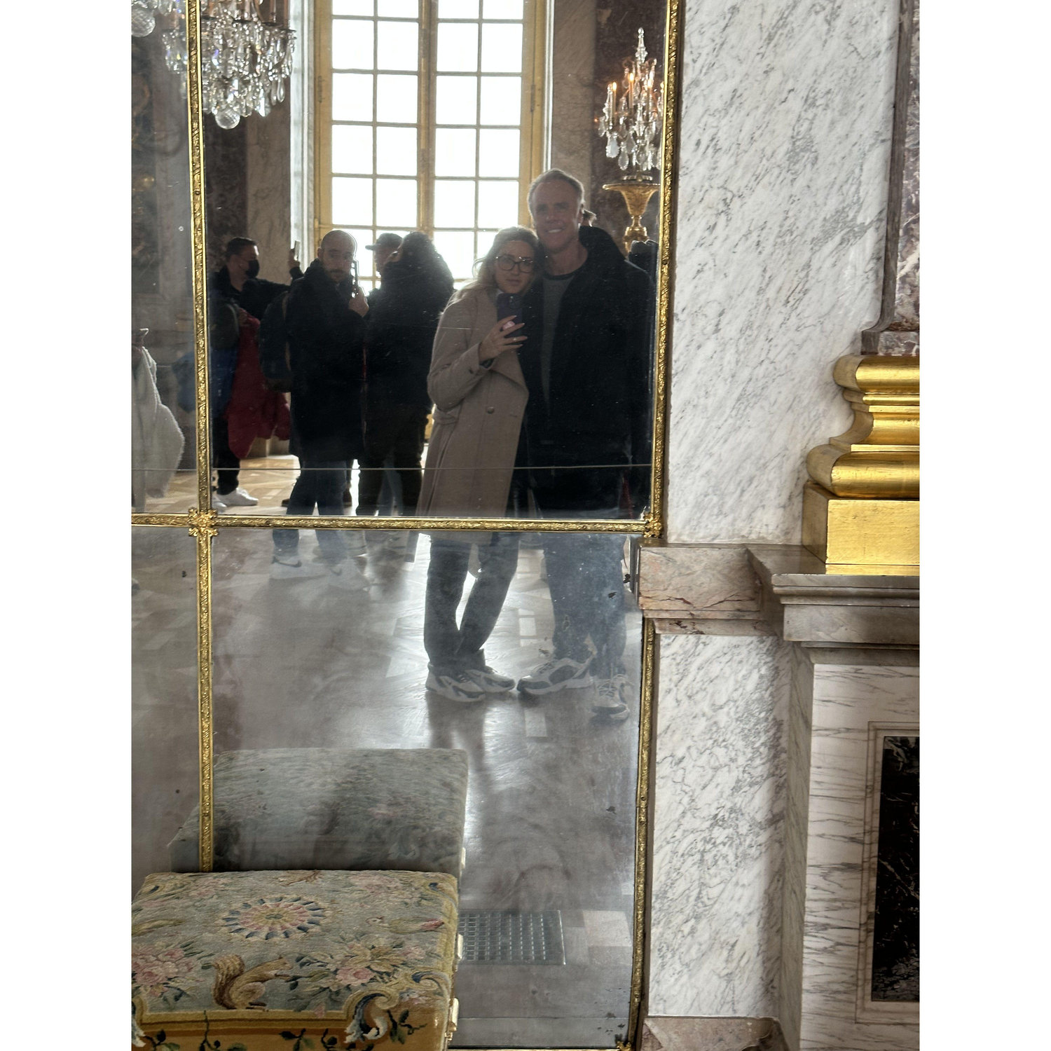 At the palace in Versailles