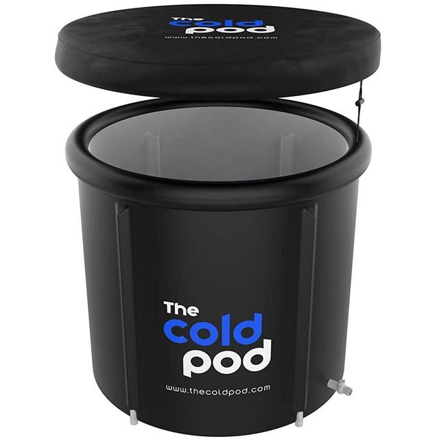Ice Bath Tub for Athletes with Lid: Cold Plunge Tub for Recovery 75CM, 4 Layers Portable Ice Bath Barrel Plunge Pool by The Cold Pod