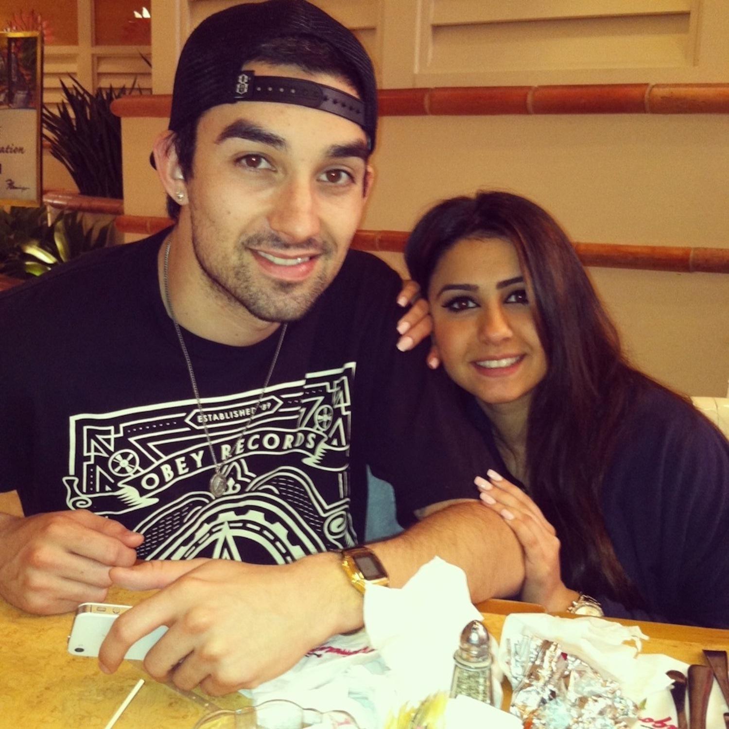 First time in Las Vegas together at the Flamingo Buffet- Las Vegas, NV.