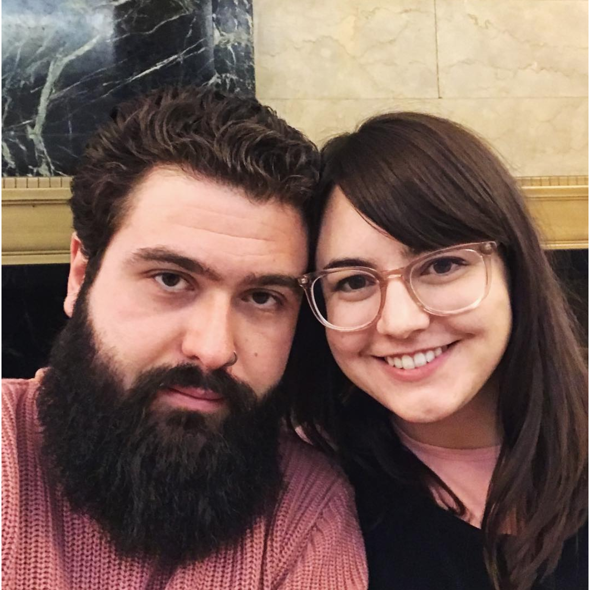 When we became domestic partners, NYC City Hall - 2019.