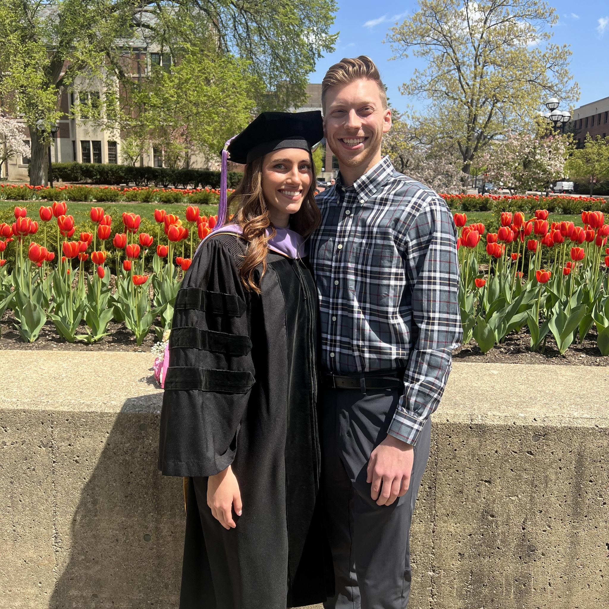 Jordan's dental school graduation