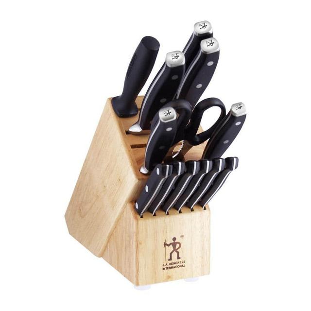 Forged Premio 14-Piece Stainless Steel German Knife Block Set