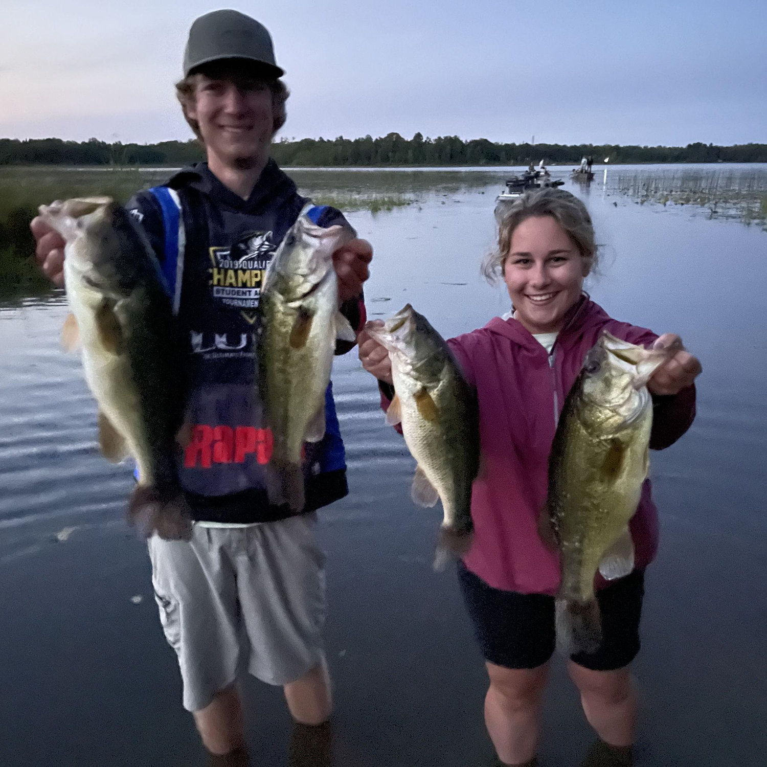 First Bass Fishing Tournament Together